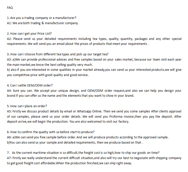 FAQ